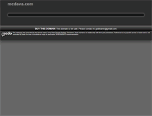 Tablet Screenshot of medava.com